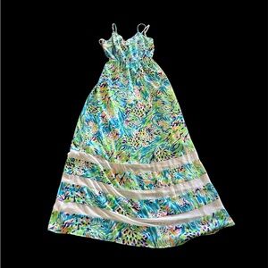 Lilly Pulitzer Size Medium Maxi Dress for Summer Glam